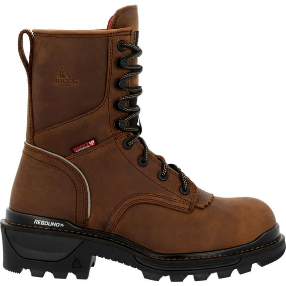 Rocky Rams Horn Logger Composite Toe Work Boot