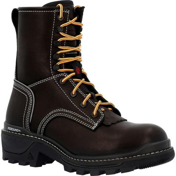 Rocky Rams Horn Logger Work Boot Size 12(M)