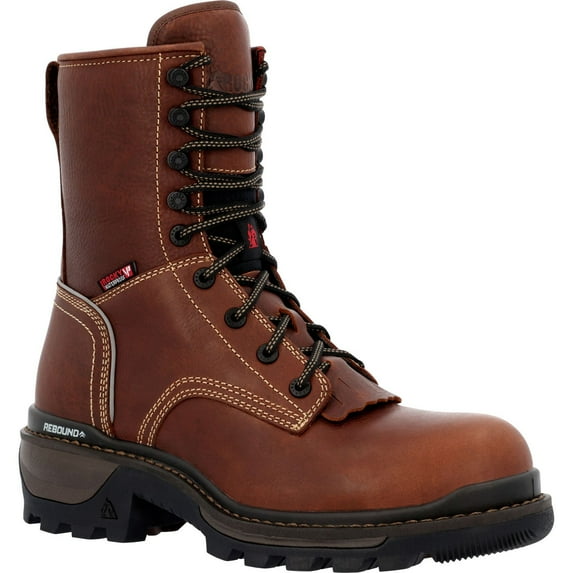 Rocky Rams Horn Waterproof Logger Boot Size 12(W)