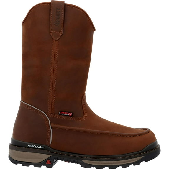 Rocky Rams Horn Waterproof Pull-On Work Boot