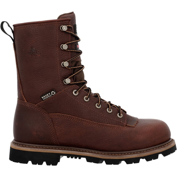Rocky Ranger 400G Insulated Outdoor Boot, Soggy Brown, Size 9(M)