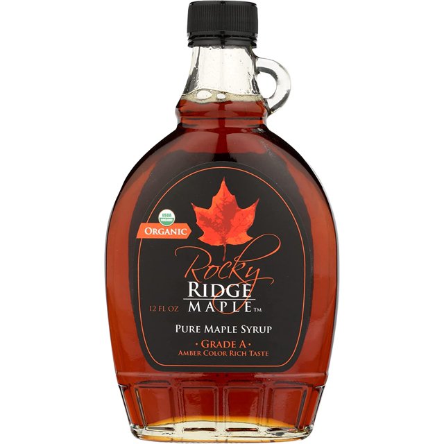 Rocky Ridge Maple Pure Maple Syrup Grade A Amber Rich 12 fl oz Pack