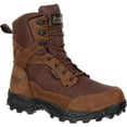 thumbnail image 1 of Rocky Men's 8" Ridgetop Waterproof 600g Insulated Outdoor Boot Brown - RKS0384, 1 of 7