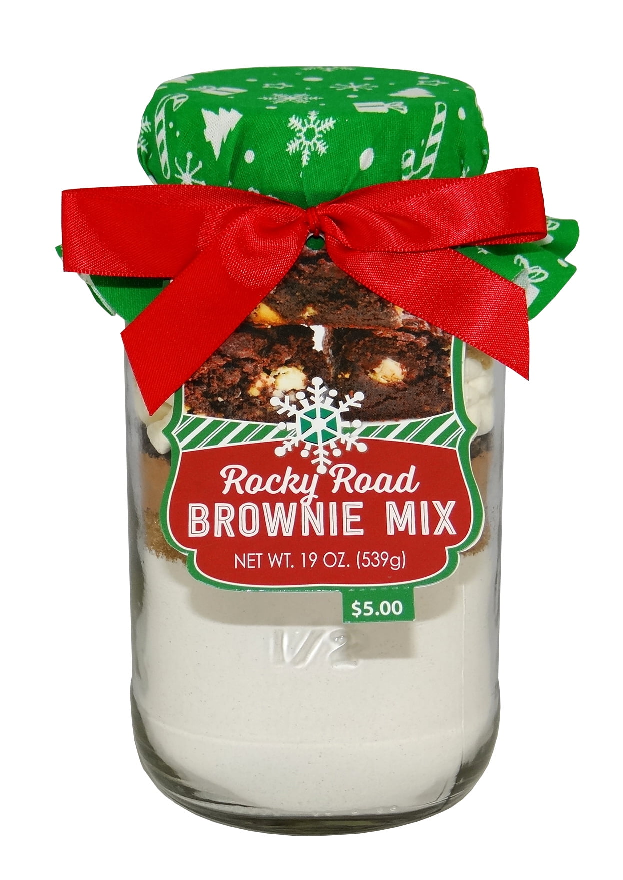 Rocky Road Brownie Mix Jar, 19 Oz.