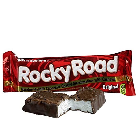 Rocky Road Candy Bar, 1.8-Ounce Bars (Pack of 6)