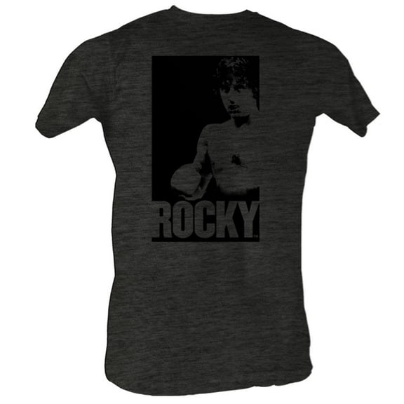 Rocky Rocky In A Box Black Heather T-Shirt