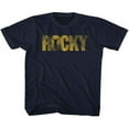thumbnail image 1 of Rocky Rocky Logo Navy Children's T-Shirt, 1 of 2
