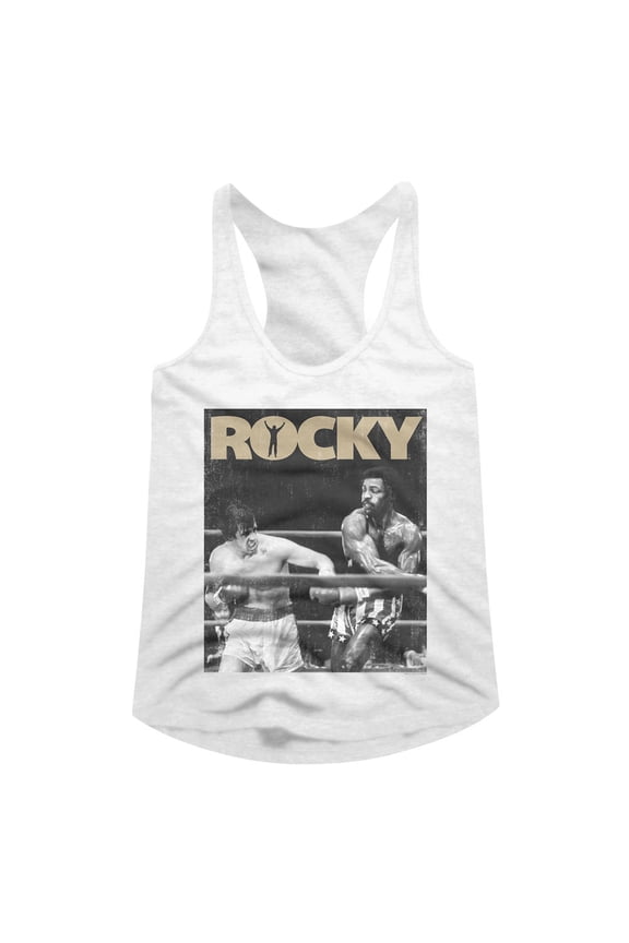 Rocky Rocky One White Women's Racerback Tank Top