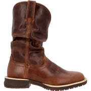 Rocky Rosemary Womens 11" Western Boot, Brown, Size 6.5M