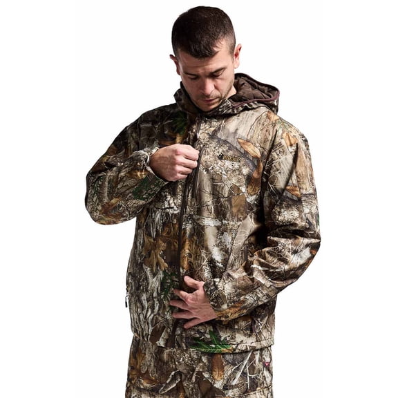 Rocky Rugged 80G Insulated Hooded Jacket, Black, Size X-Large(BLK)
