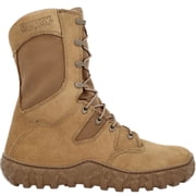 Rocky S2V Predator Waterproof Military Boot, Coyote Brown, Size 11W