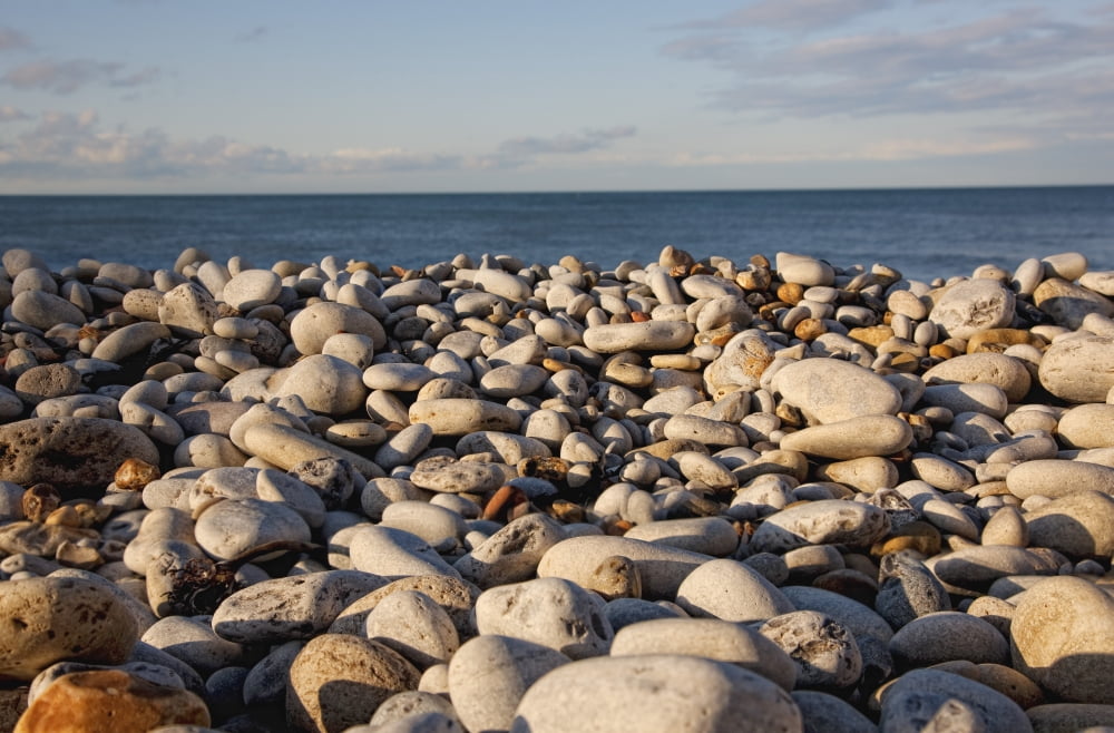 Rocky Shore Canvas Art - John Short Design Pics (19 x 12)