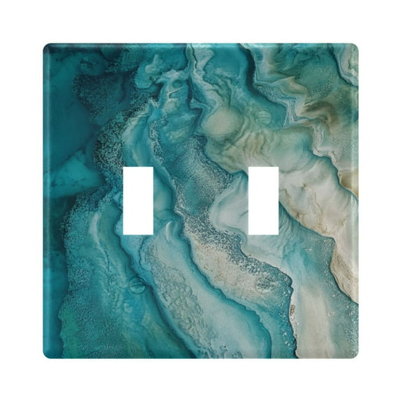Rocky Shores Decorative Light Switch Plates Switch Cover Decorative Wall Plates Ideal for Living Room Kitchen Bedroom and Study