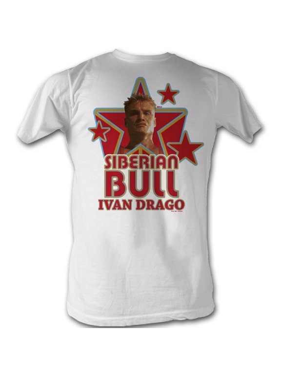 Rocky Siberian Bull White T-Shirt