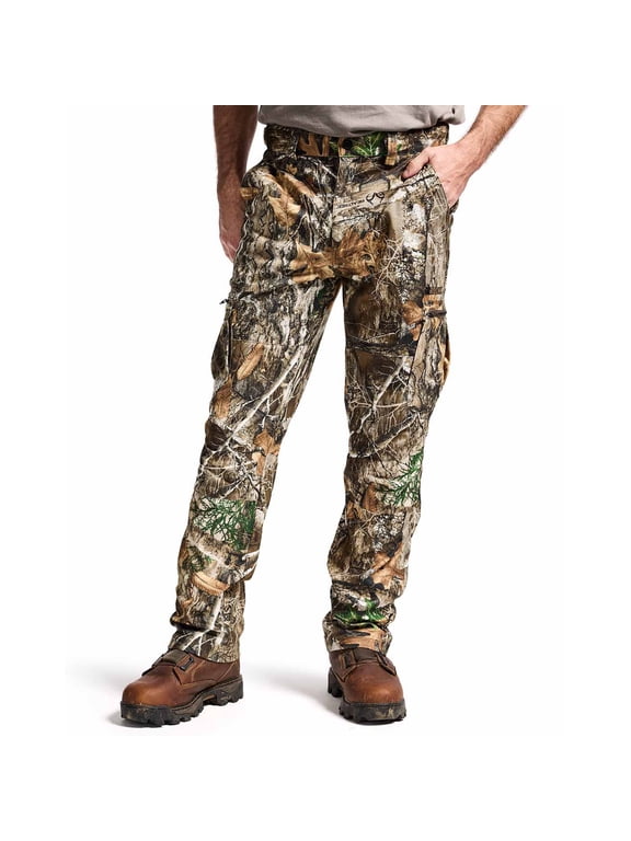 Silent Hunter Camo Cargo Pant, Realtree Edge, Size Large(RTE)