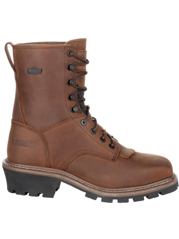 Square Toe Logger Composite Toe Waterproof Work Boot