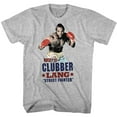 thumbnail image 1 of Rocky Street Fighter Gray Heather Adult T-Shirt, 1 of 2