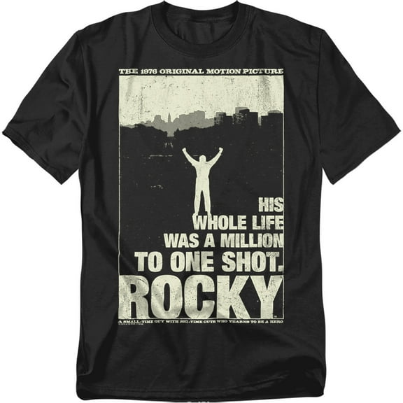 Rocky T-Shirt Silhouette Unisex Graphic Tee For Men & Women
