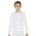 thumbnail image 1 of Rocky Thermal Underwear Shirt for Kids Base Layer Long Johns for Boys, White Large, 1 of 6