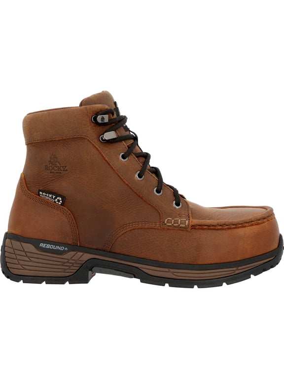 Treadflex 6” Waterproof Work Boot, Crazy Horse, Size 11(M)