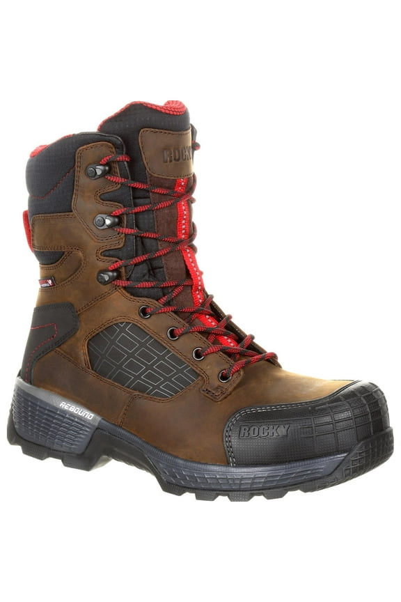 Treadflex Composite Toe Waterproof 8" Work Boot Size 13(M)