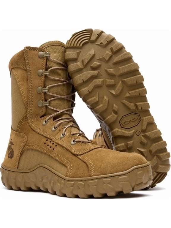 USMC S2V Military Boot, Coyote Brown, Size 8.5(W)