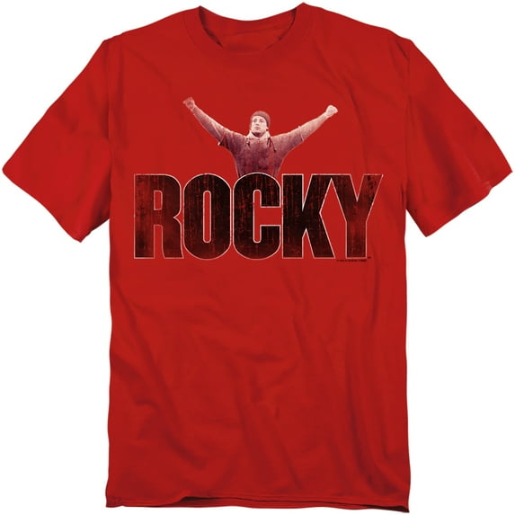 Rocky T-Shirt Victory Distressed Unisex Graphic Tee For Men & Women