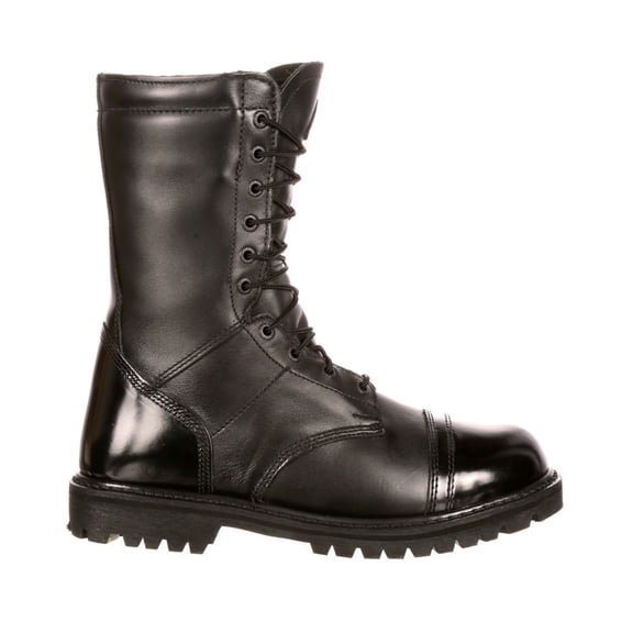 Rocky Waterproof 200G Insulated Side Zipper Jump Boot, Black, Size 10.5(ME)