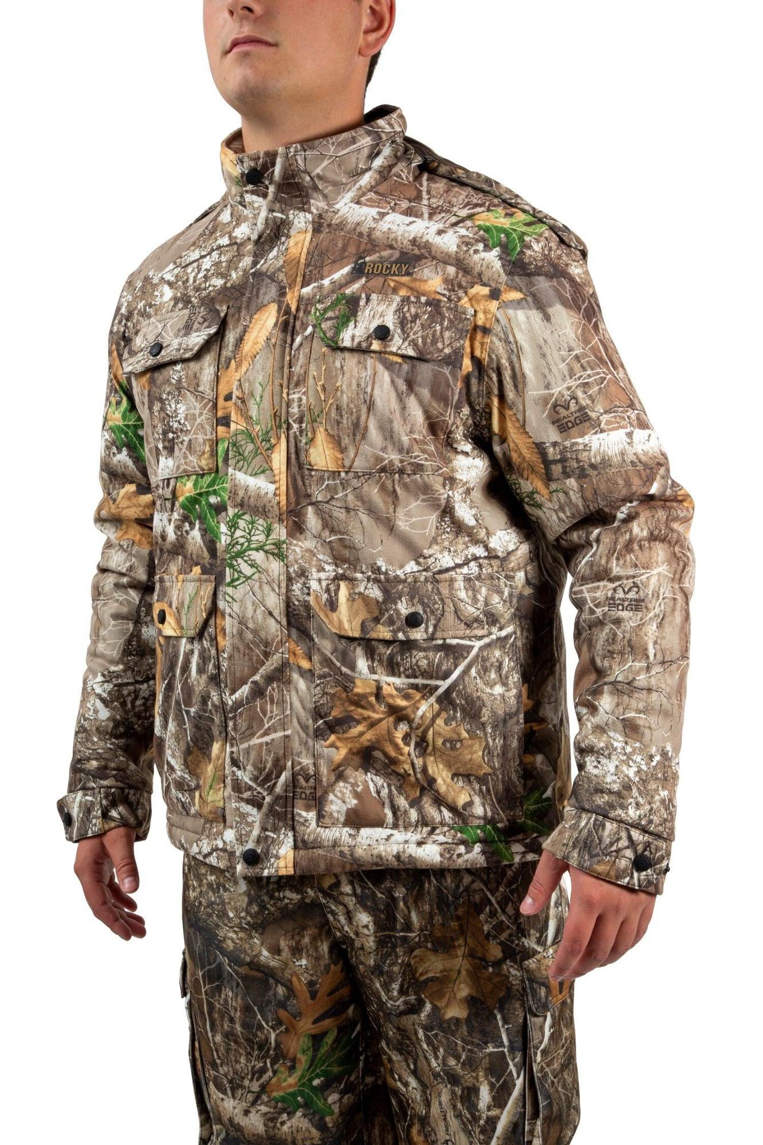Rocky Waterproof Hunting Jacket with Scent IQ Atomic Size Large RVC Walmart