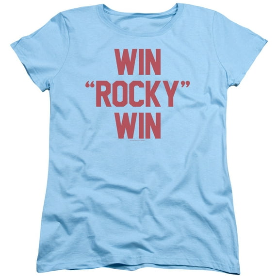Rocky Win Rocky Win Women's T-Shirt Light Blue