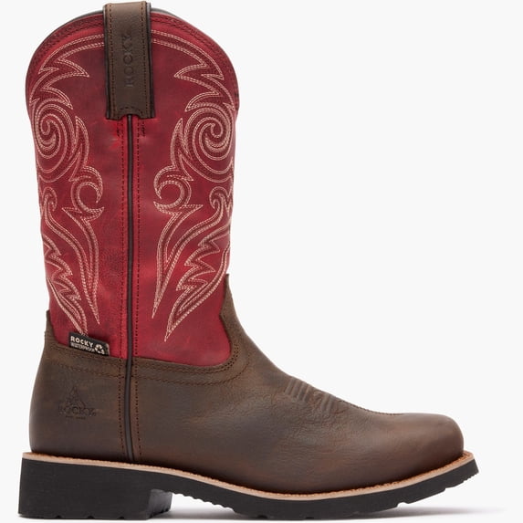 Rocky Women’s MonoCrepe 11” Steel Toe Western Boot
