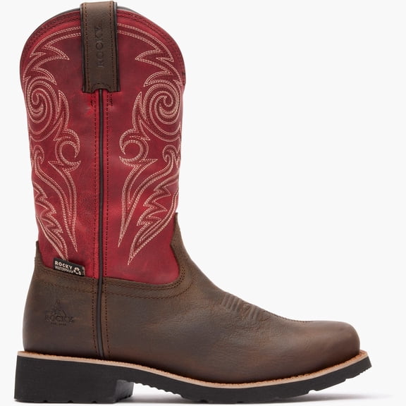 Rocky Women’s MonoCrepe 11” Steel Toe Western Boot