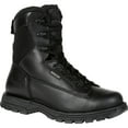 thumbnail image 1 of Rocky Women's Portland 8" Black Side Zip Waterproof Public Service Boot, 1 of 7