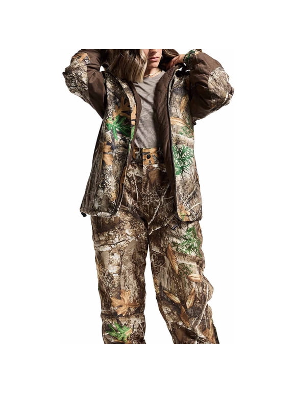 Women's ProHunter Waterproof Insulated Parka, Realtree Edge, Size Large(RTE)