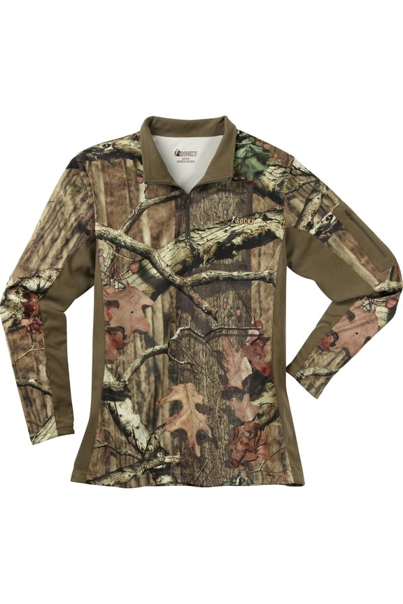 Women's SilentHunter 1/4 Zip Camo Shirt