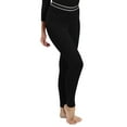 thumbnail image 1 of Rocky Women's Thermal Underwear Bottom Long Johns Base Layer for Cold Weather, Black Small, 1 of 7