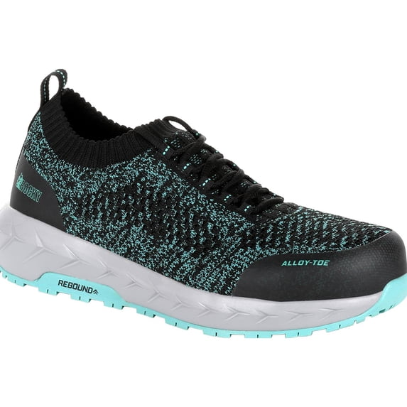 Rocky Women's WorkKnit LX Alloy Toe Athletic Work Shoe