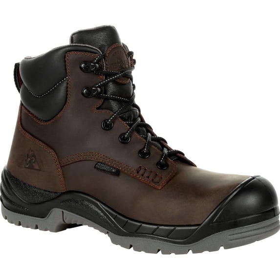 Rocky Worksmart 6 Inch Composite Toe Waterproof Work Boot Size 10.5(W)
