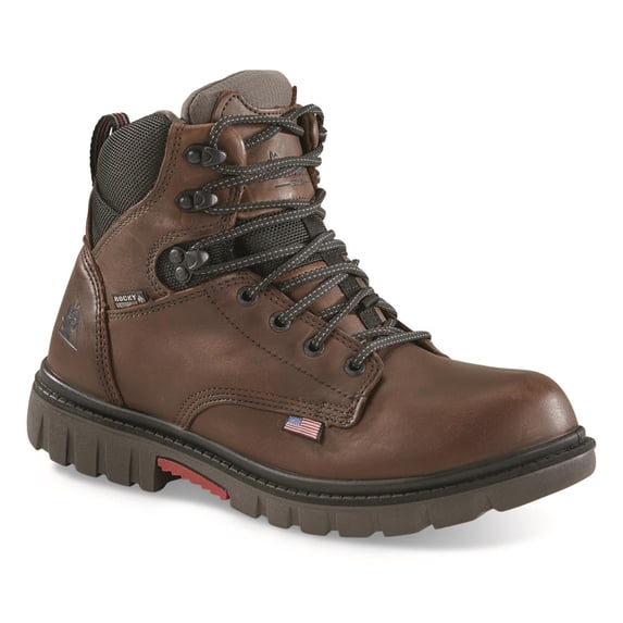 Rocky Worksmart USA Waterproof Work Boot Size 8.5(M)