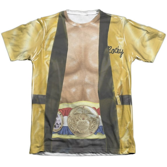 Rocky - Yellow Robe - Short Sleeve Shirt - Medium