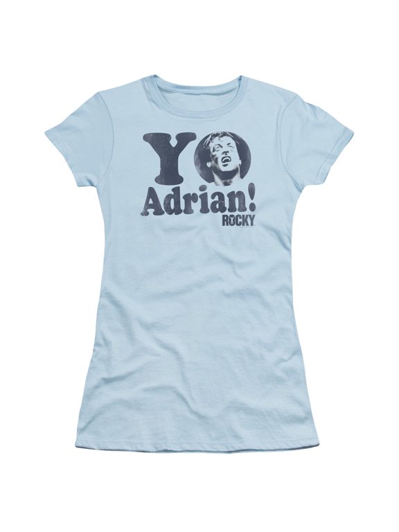 Rocky Yo Adrian Junior Women's T-Shirt Sheer Light Blue