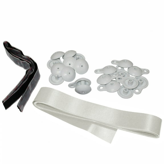 Rocky's Aboveground/Inground Swimming Pool Solar Cover Reel Attachment Strap Kit