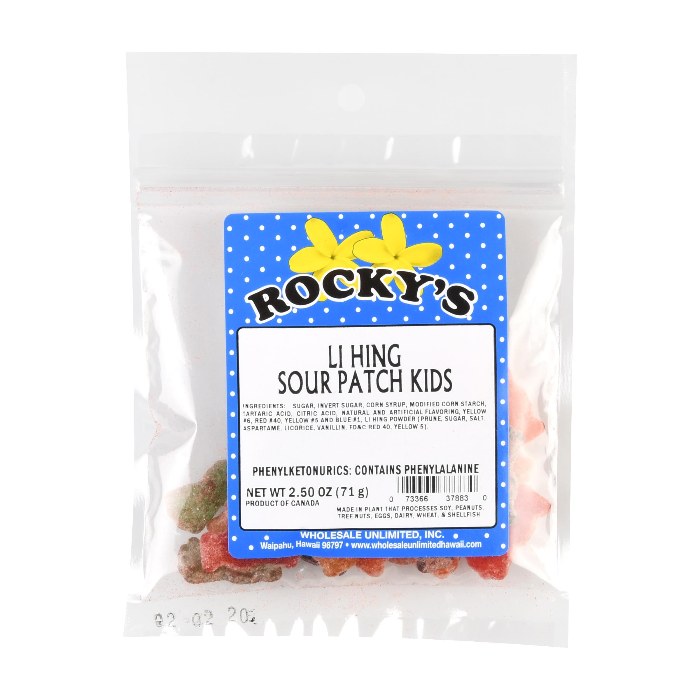 Rocky's Li Hing Sour Patch Kids