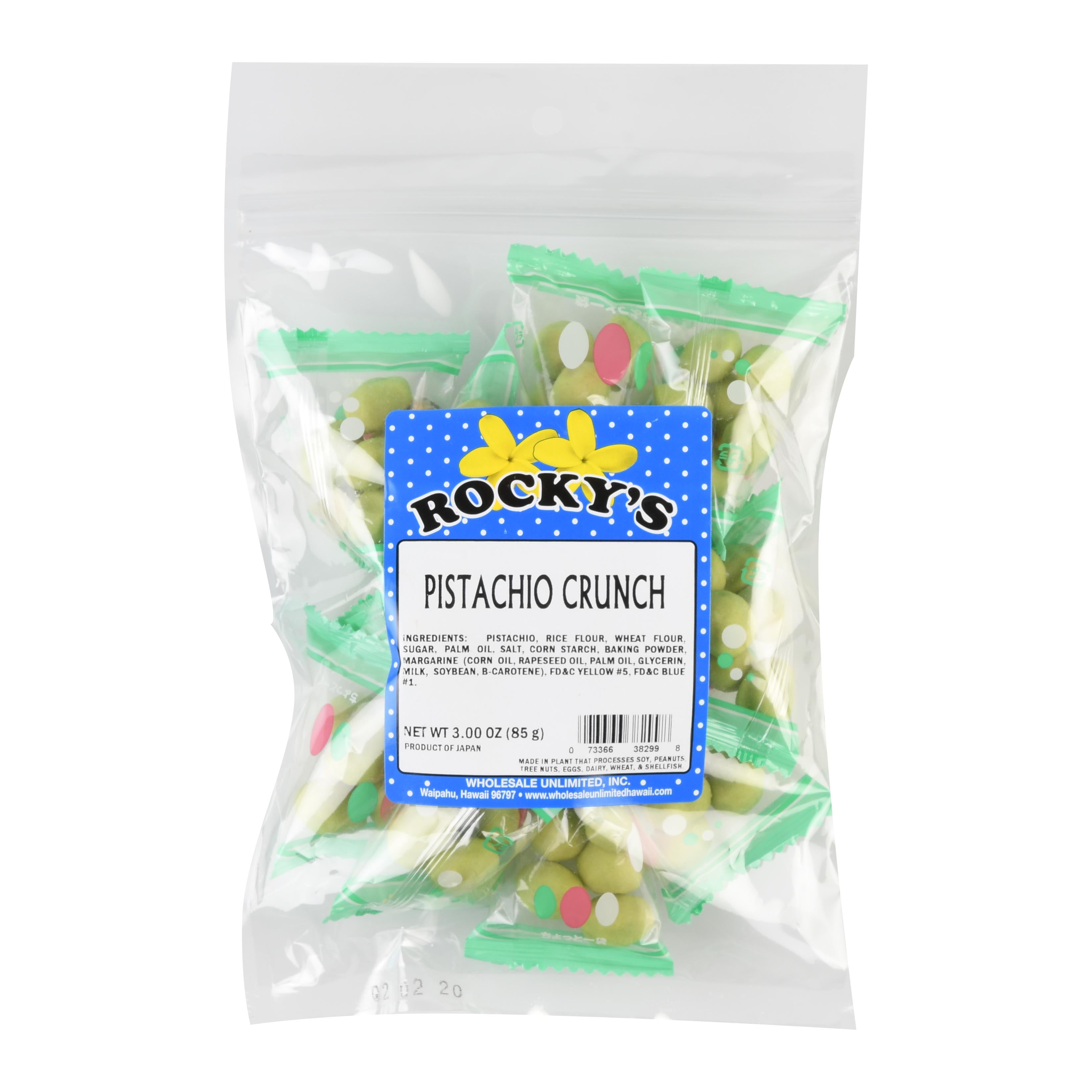 Rockys Pistachio Crunch 3 Oz