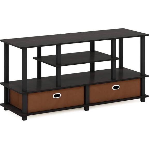 Rococo Radiance Large TV Stand Fits TV up to 55 Inches with Storage Bin Dimensions 15.55D x 47.63W x 22.79H Inches