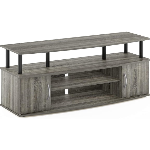 Rococo Romance Large Entertainment Center Hold up to 50 Inch TV 47.24W x 19.53H x 15.87D Inches Stylish and Functional Media Console