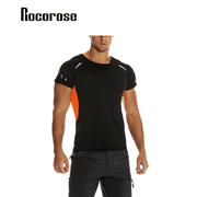 Rocorose Men's Short Sleeve Moisture Wicking T-Shirt