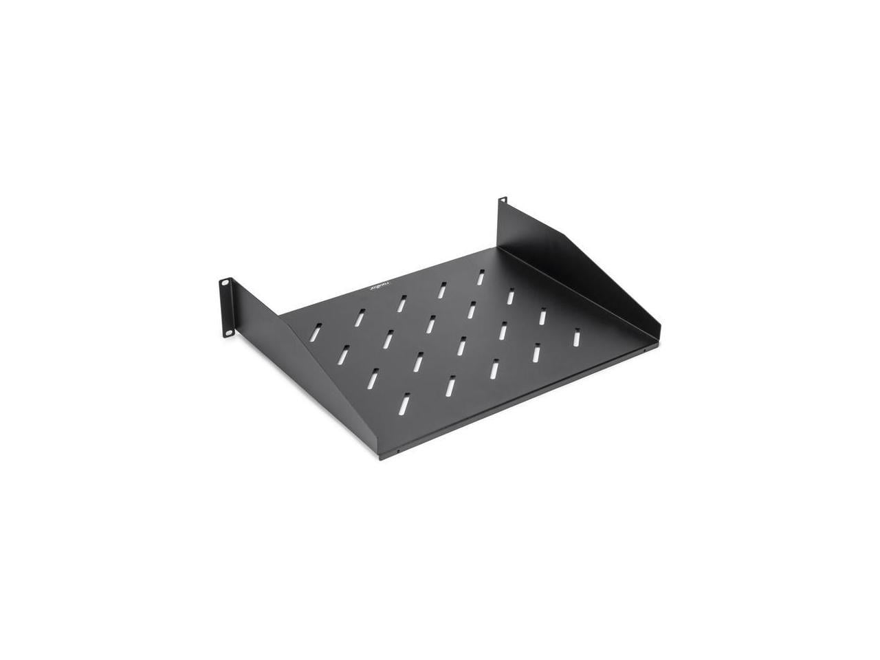 Rocstor 2U Universal Vented Rack Mount Shelf Y10E018B1 - Walmart.com