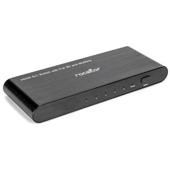 Rocstor 5 Port HDMI 2.0 Splitter 4K/60Hz Supports HDR & EDID Y10A267A1