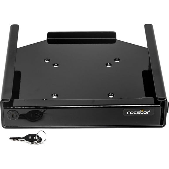 Rocstor Desktop/Wall Mount for Mac mini Black TAA Compliant Y10RMM101